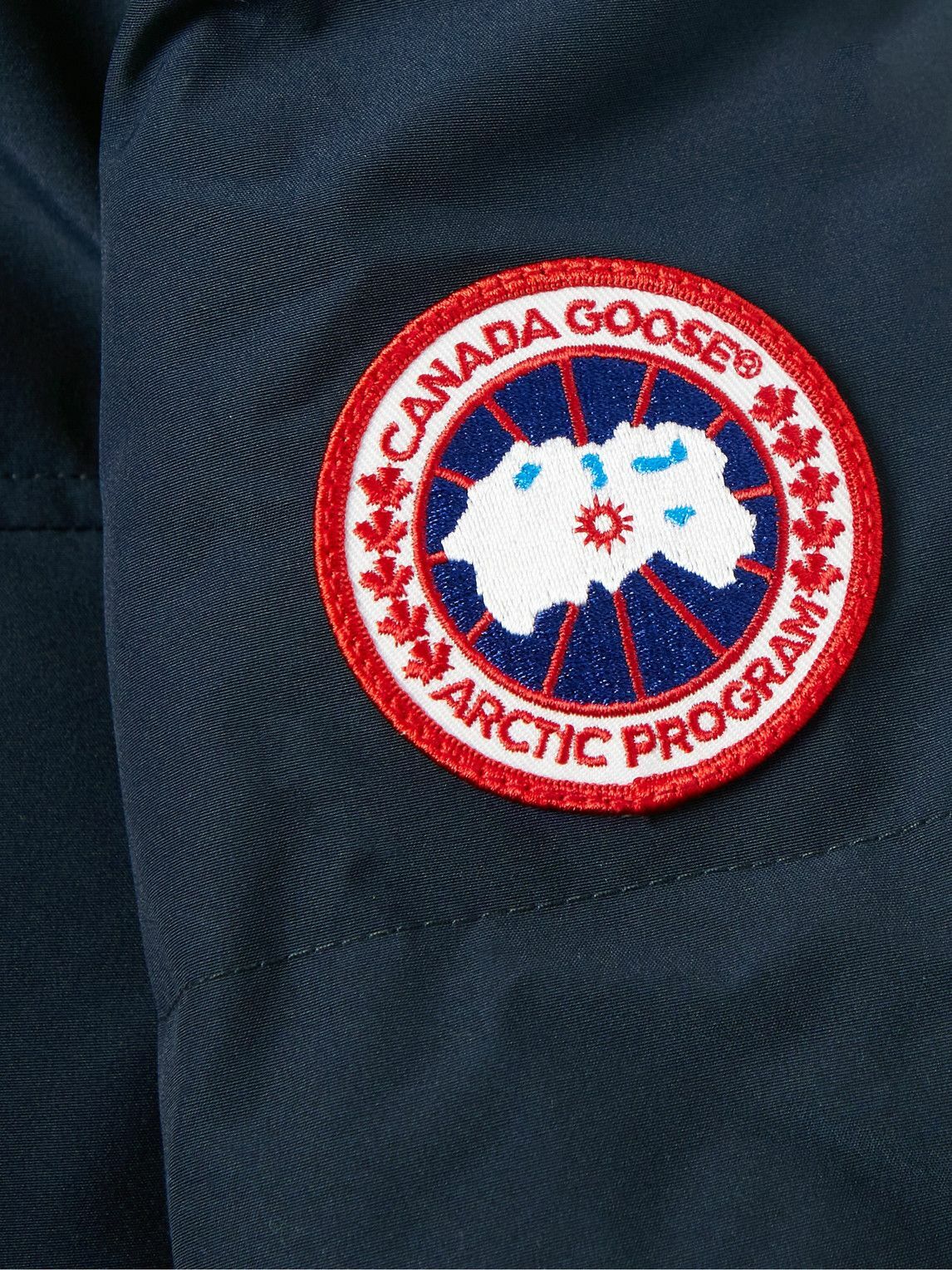 Canada Goose - Macmillan Logo-Appliquéd Quilted Shell Hooded Down Parka ...