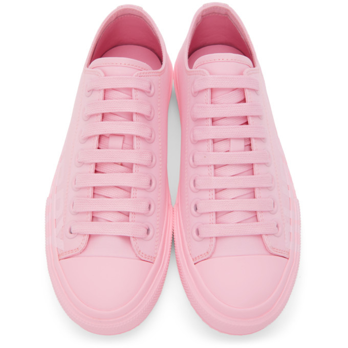 Burberry Pink Larkhall Sneakers Burberry