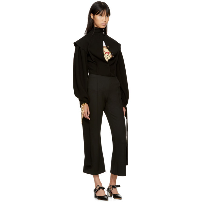 Loewe Black Peasant Blouse Loewe