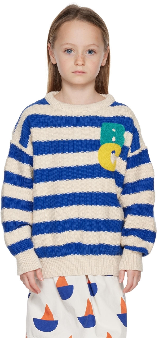 Photo: Bobo Choses Kids Blue Stripes Sweater