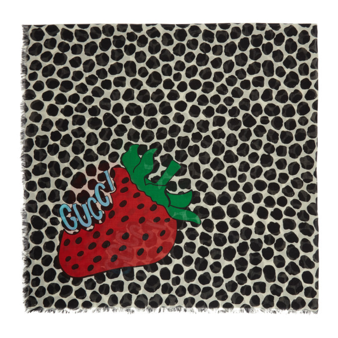 gucci strawberry headscarf