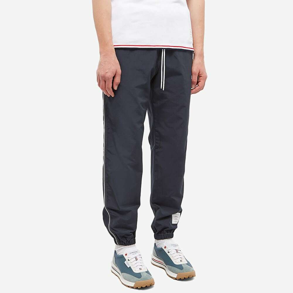 Thom Browne Men's Ripstop Track Pant in Navy Thom Browne