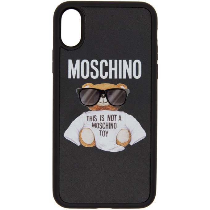moschino bear iphone x case