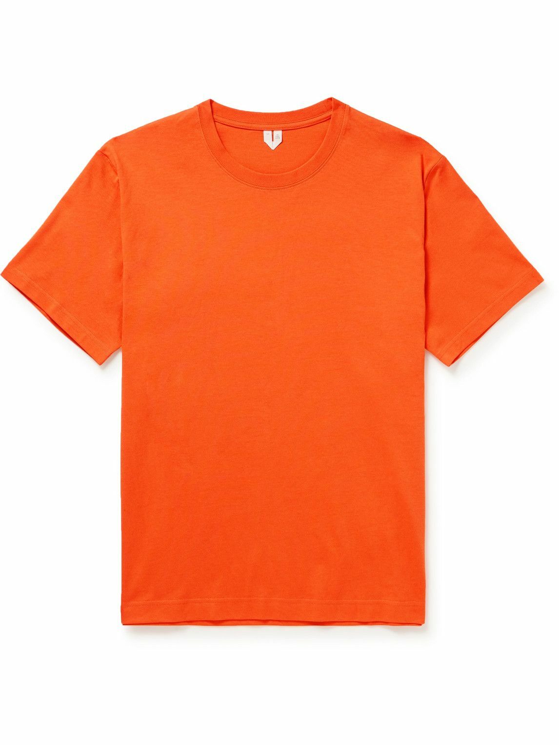 ARKET - Niko Organic Cotton-Jersey T-Shirt - Orange