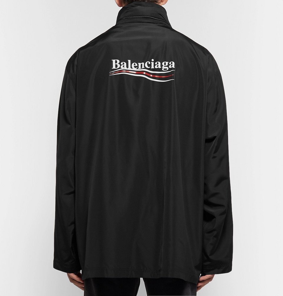 balenciaga raincoat