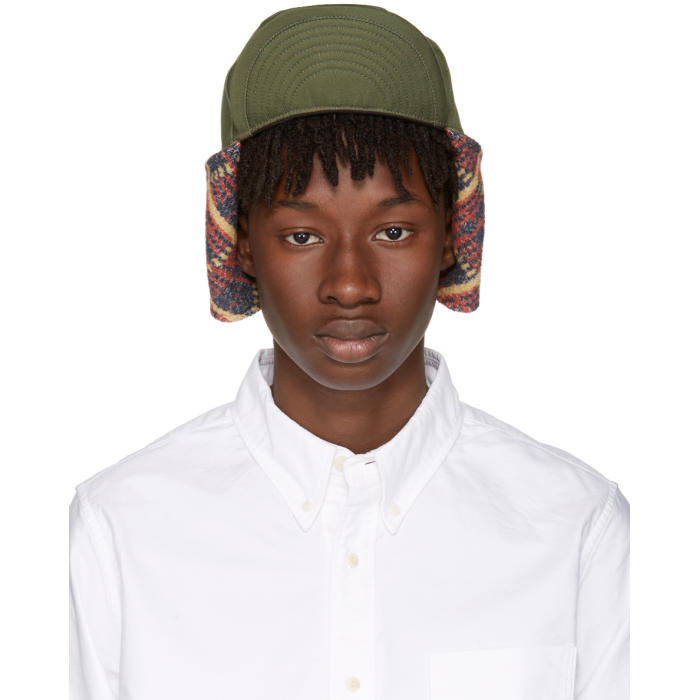 Visvim Green Aviator Hat Visvim