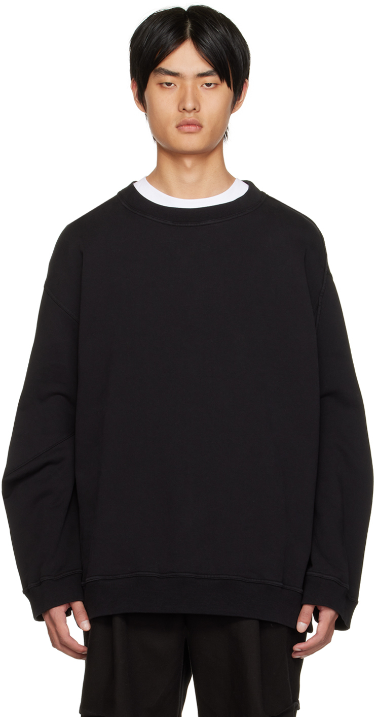 Marina Yee Black Oversized Sweatshirt