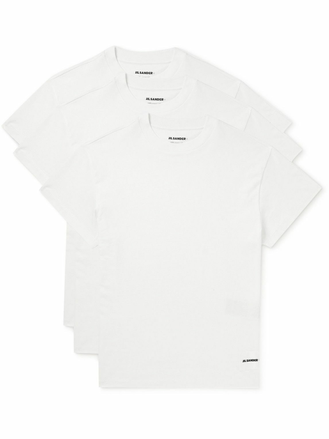 Jil Sander White Cotton Long Sleeve T-Shirt main image 1