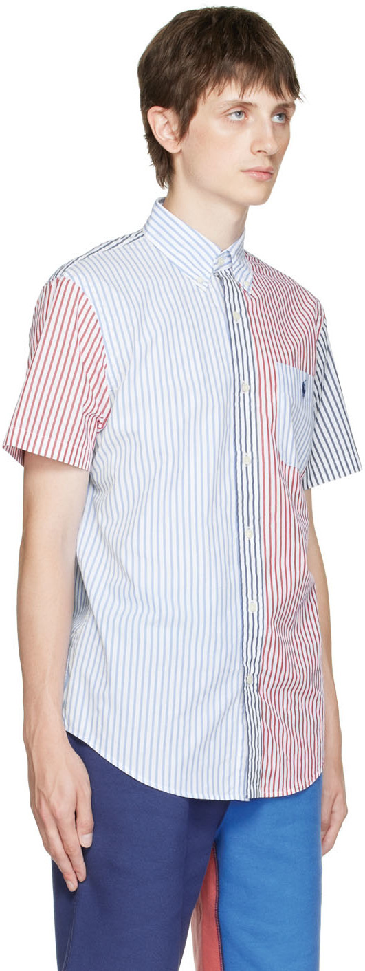 Polo Ralph Lauren Blue & Red Stripe Shirt