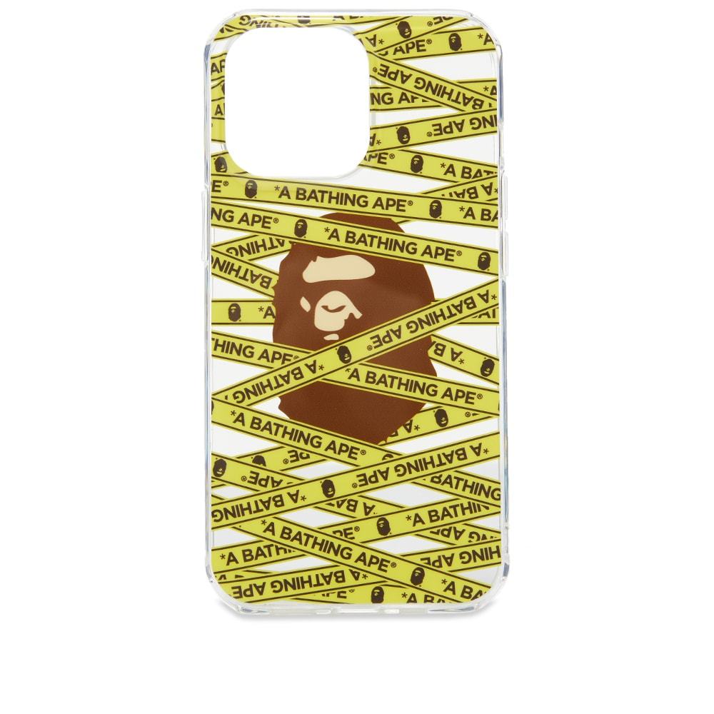 Photo: A Bathing Ape Tape Logo iPhone 13 Pro Clear Case