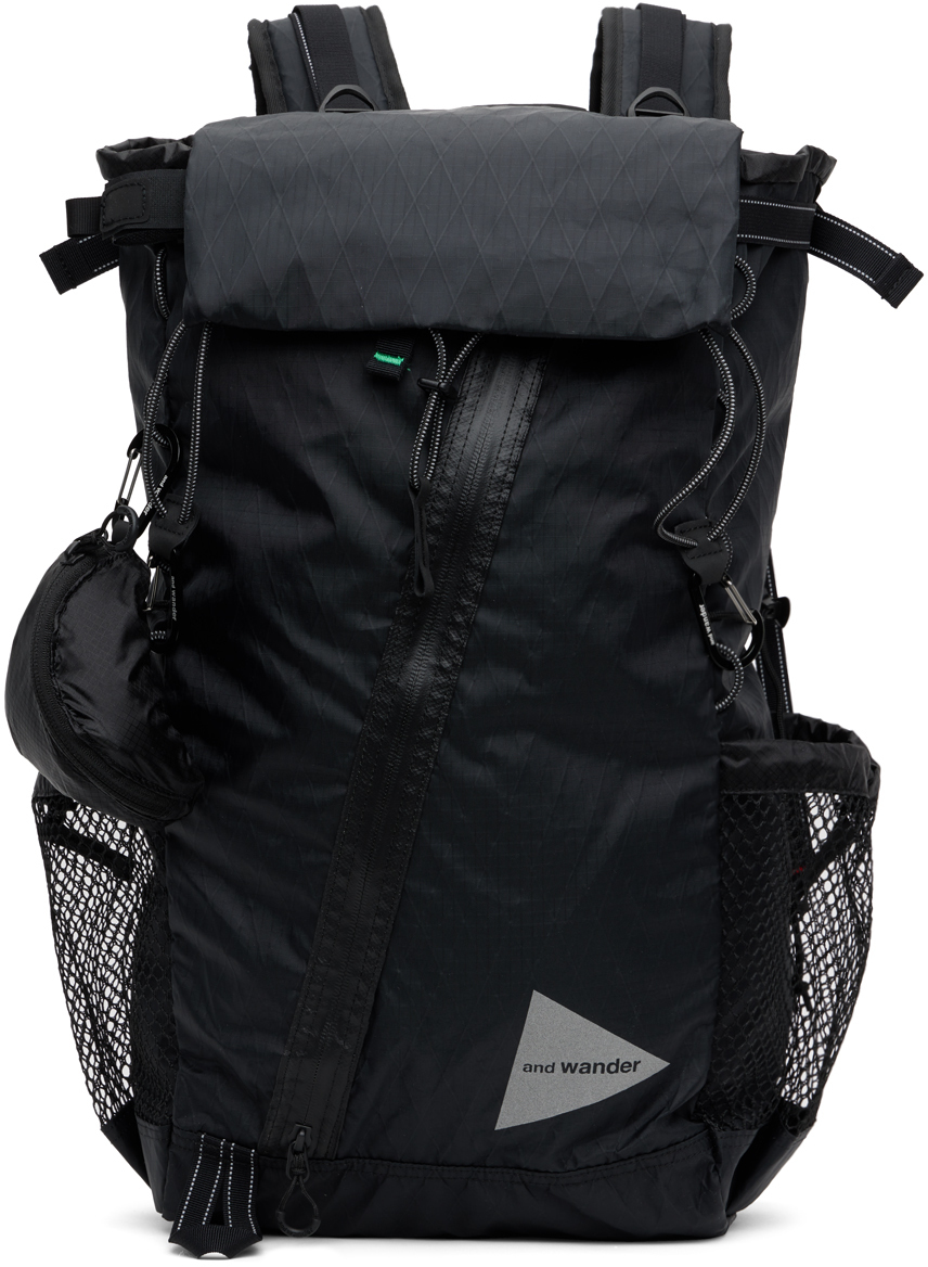 and wander Black X-Pac 30L Backpack and Wander