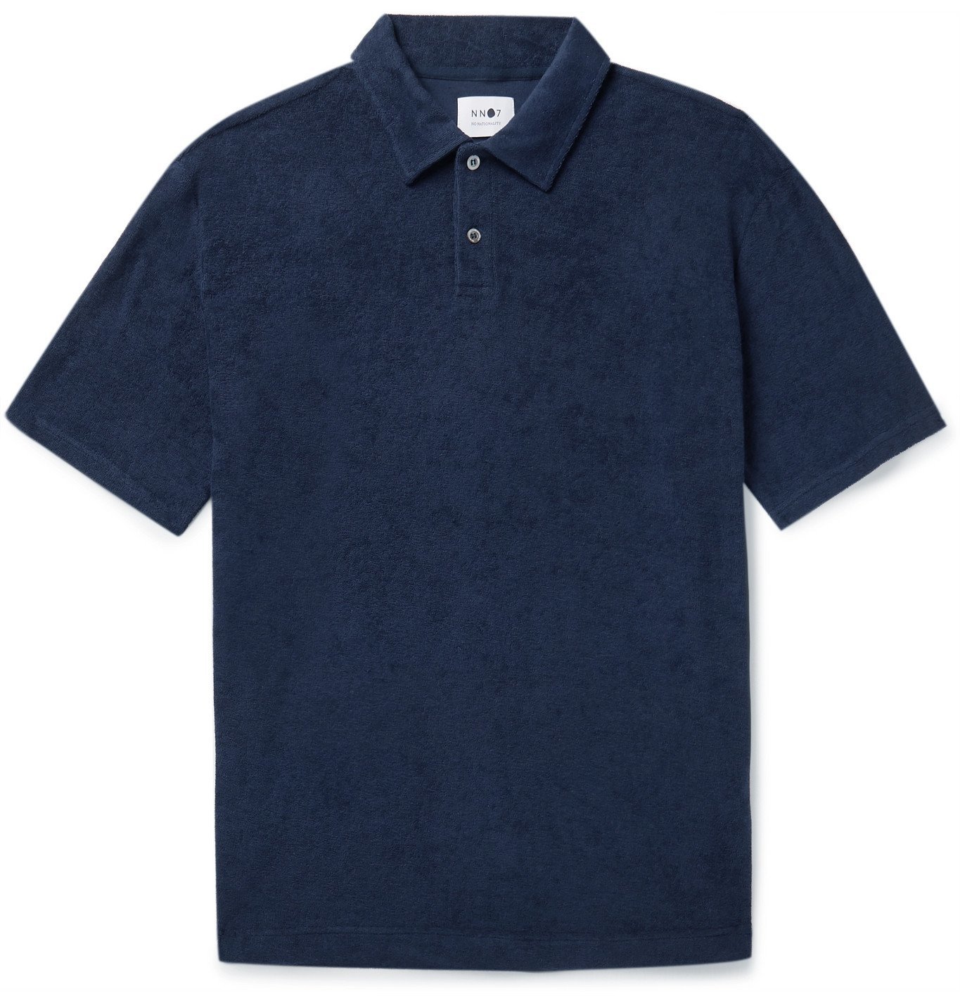 NN07 - Alfons Cotton-Terry Polo Shirt - Blue NN07