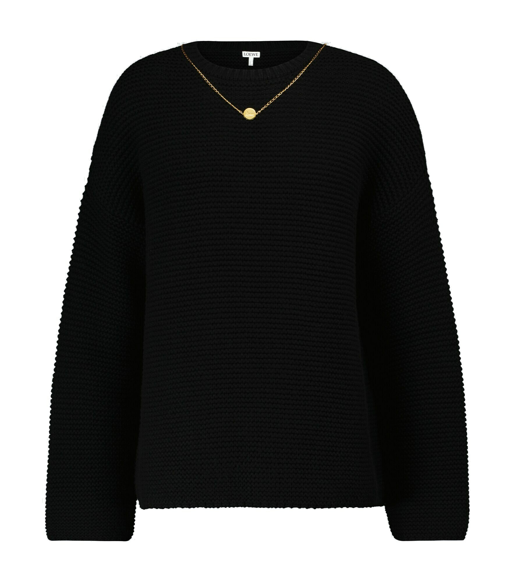 Loewe - Chain wool and cashmere sweater Loewe