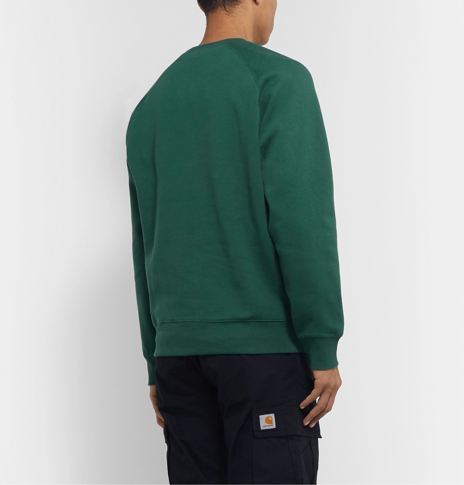 carhartt chase sweatshirt green