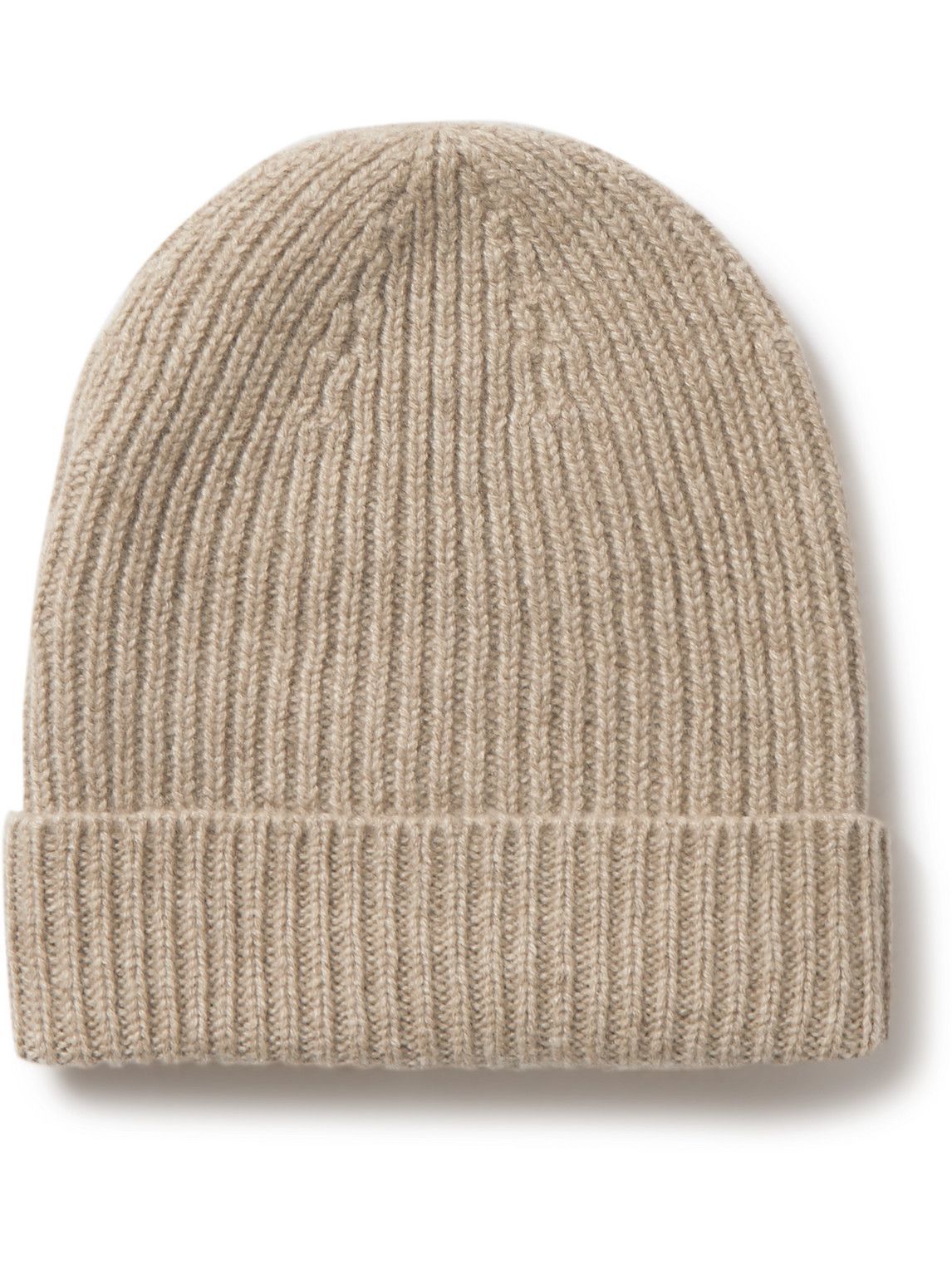 William Lockie - Ribbed Cashmere Beanie William Lockie