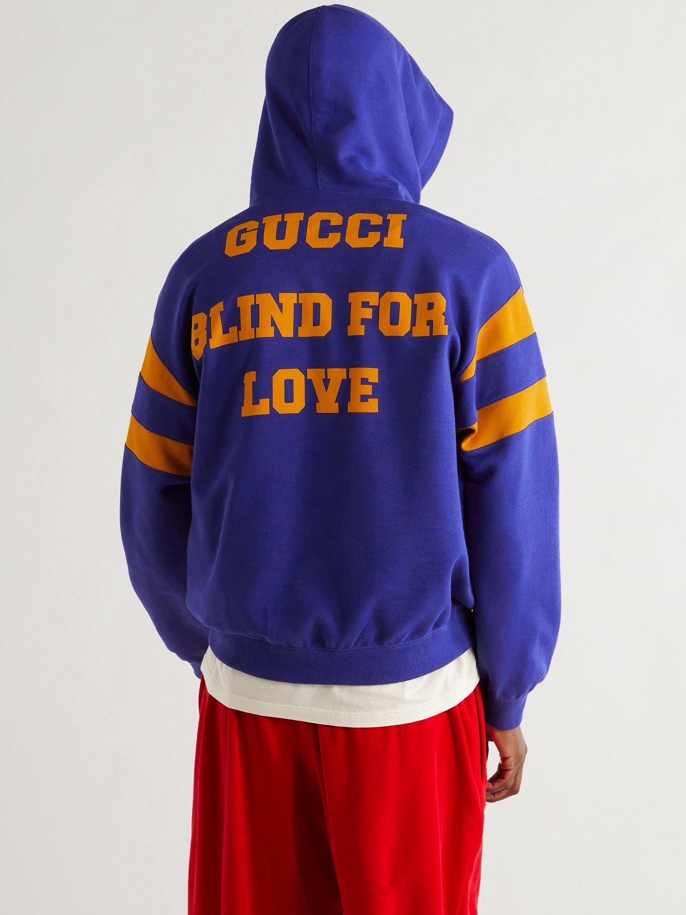 gucci purple hoodie