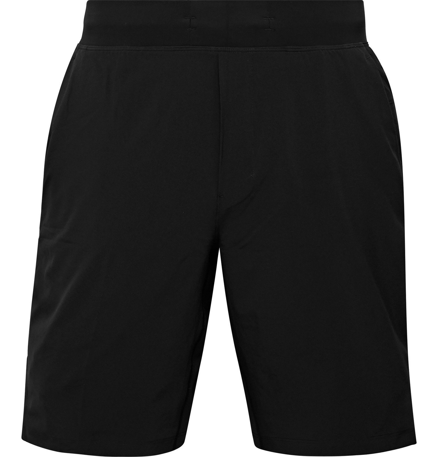 lululemon black and white shorts