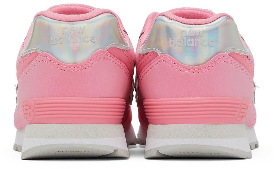 New Balance Kids Pink 574 Sneakers