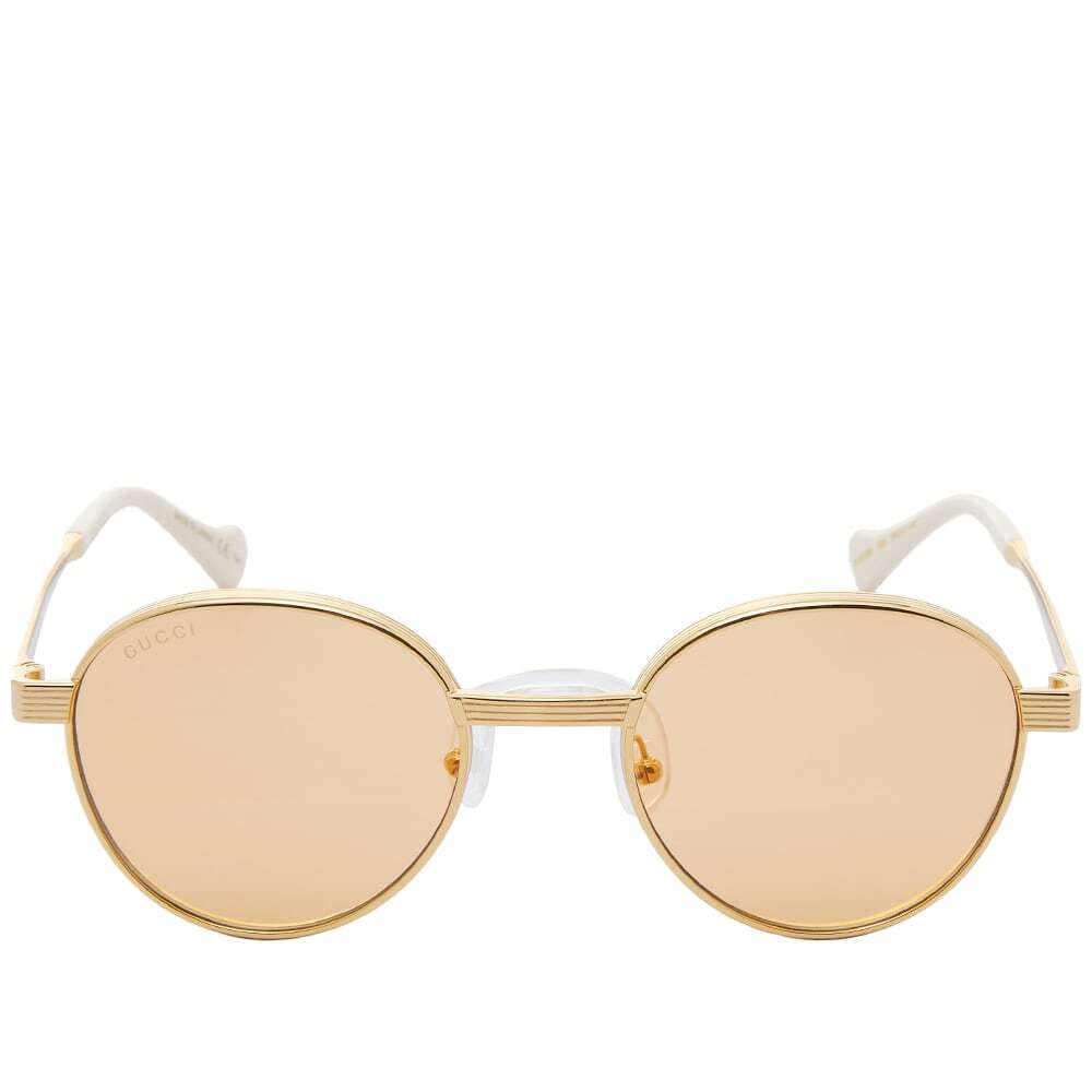 mens gold gucci sunglasses