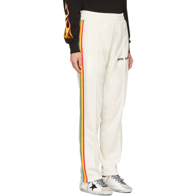 rainbow track pants