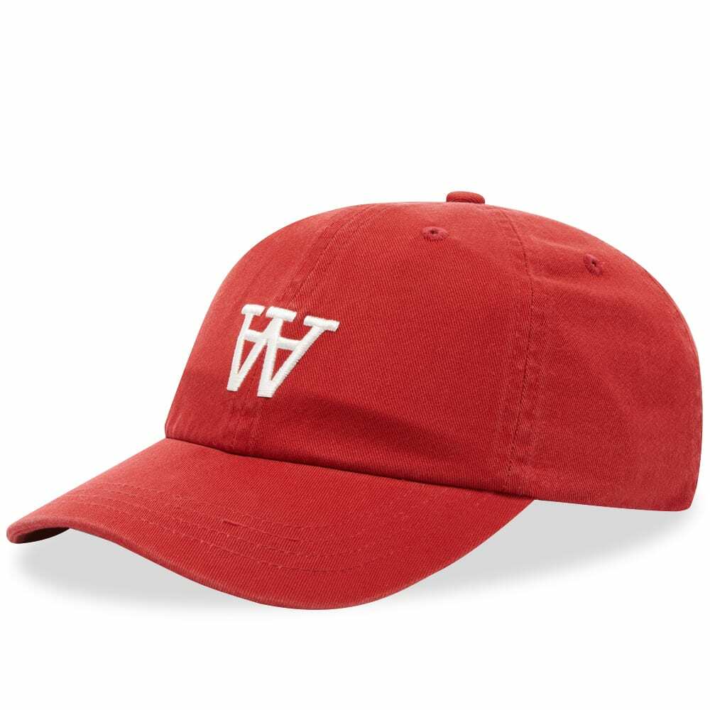 Wood Wood Low Profile Cap Pink Wood Wood