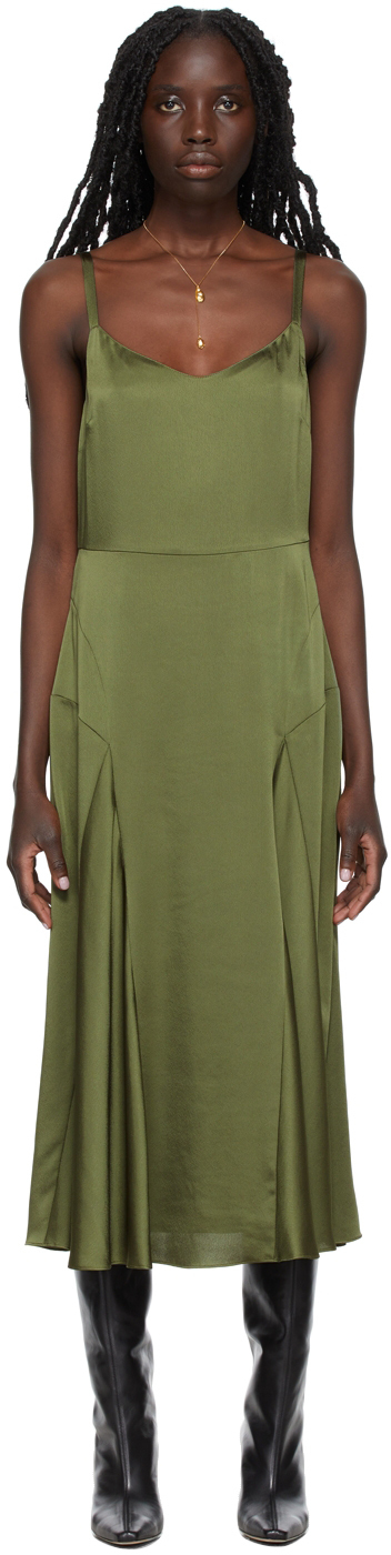 vince v neck dress