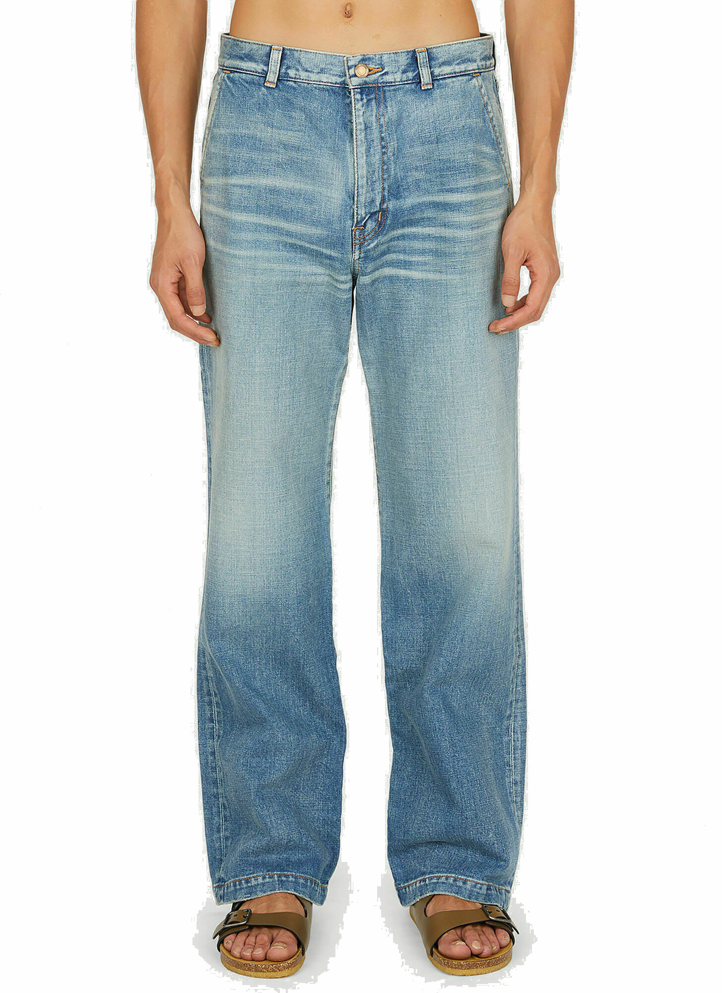 Serge Jeans in Blue Saint Laurent