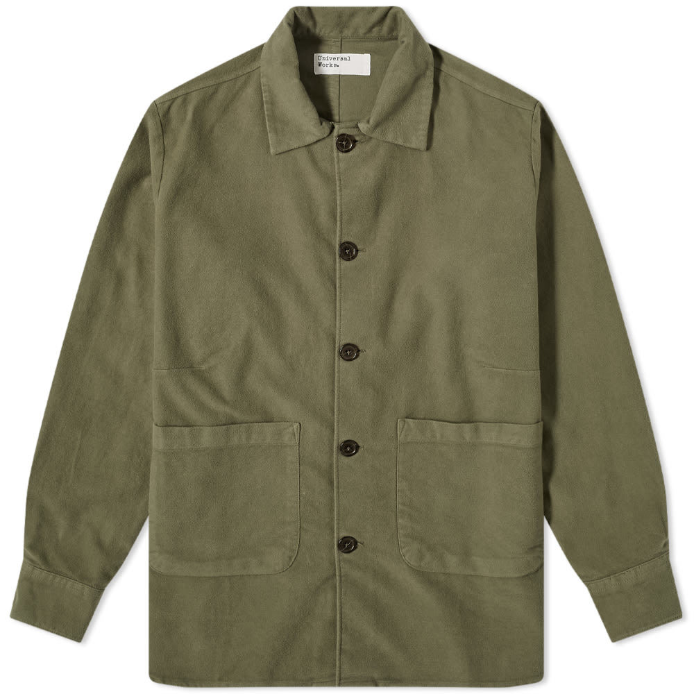 Universal Works Travail Moleskin Overshirt Universal Works