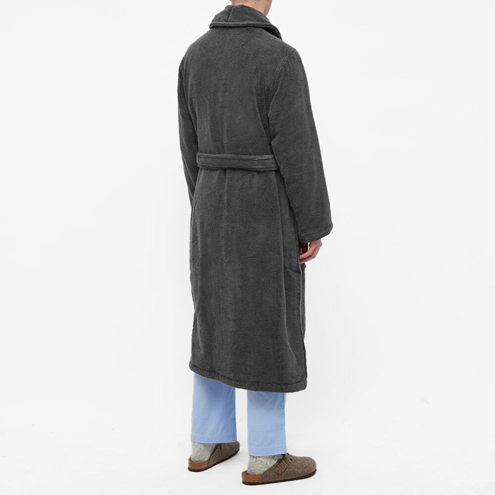 Polo Ralph Lauren Men's Cotton Terry Robe in Dark Slate Polo Ralph Lauren