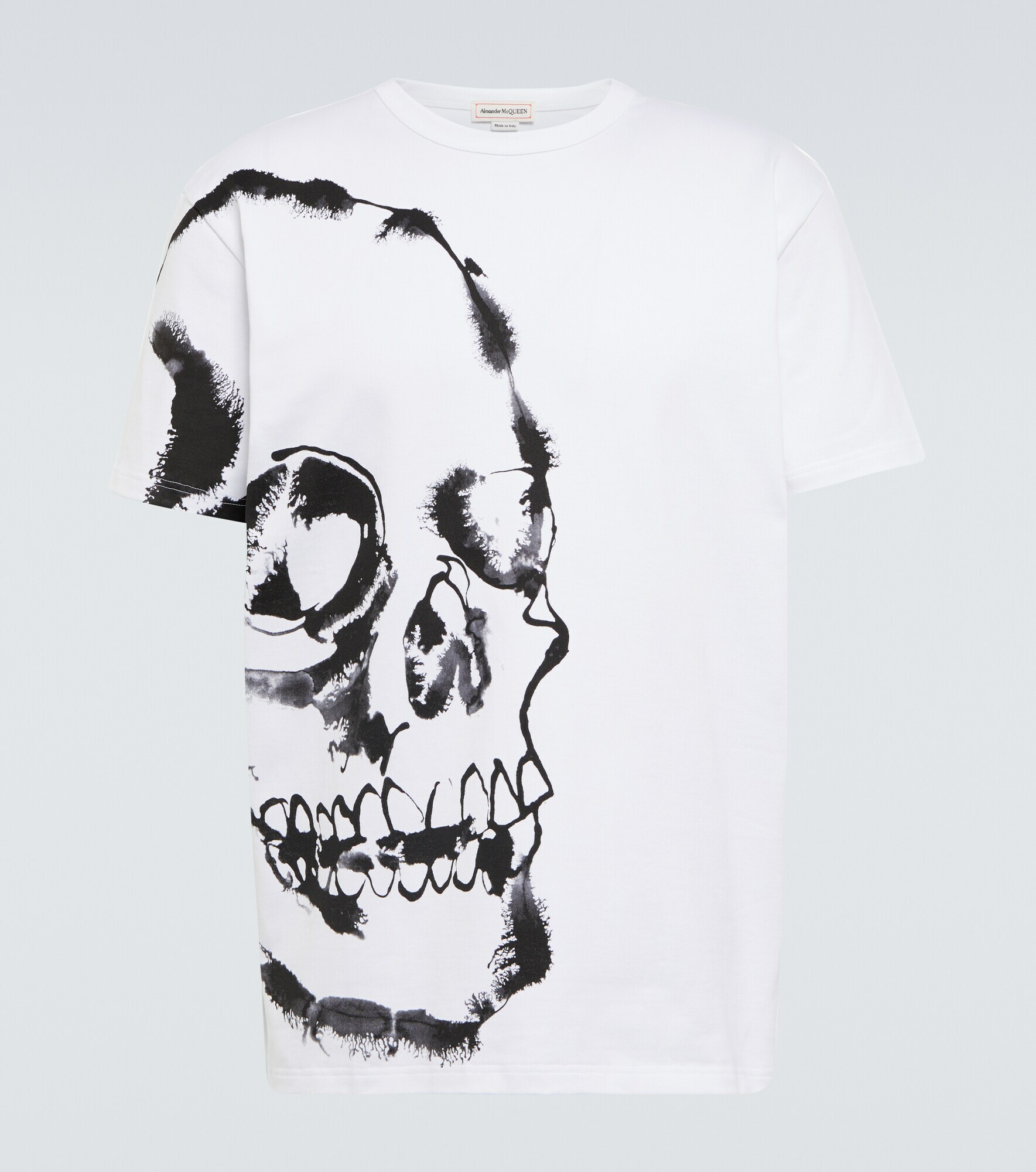 Alexander McQueen - Skull cotton jersey T-shirt Alexander McQueen