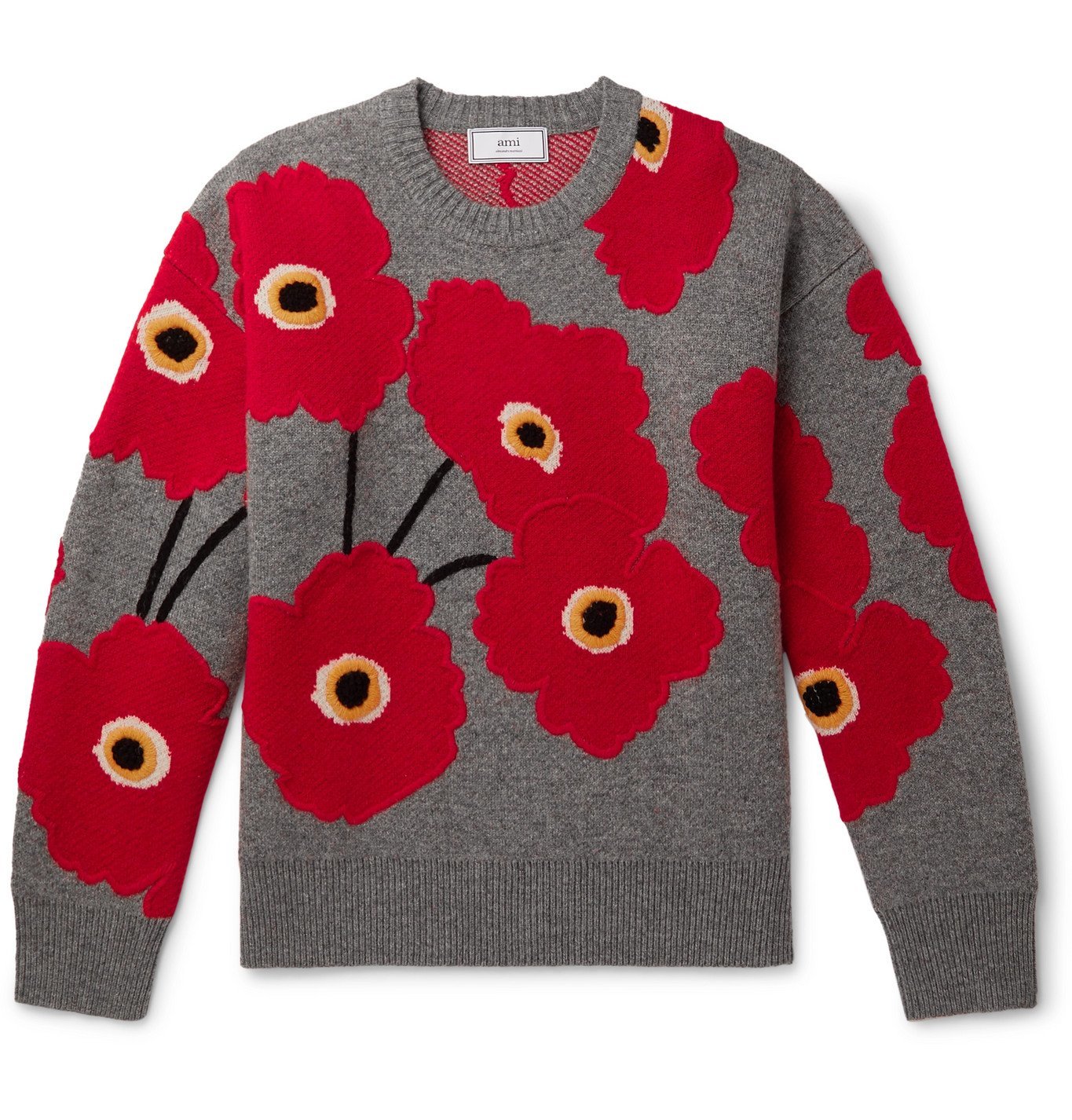sweater with flowers