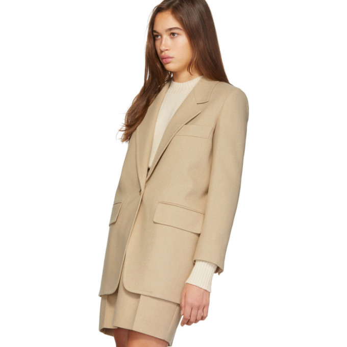 Max Mara Beige Edipo Coat Max Mara