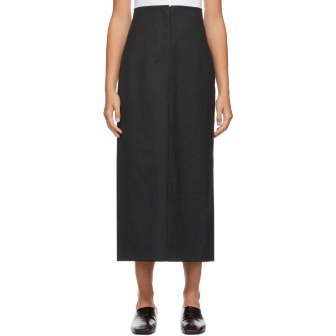 LOW CLASSIC Grey H-Line Skirt Low Classic