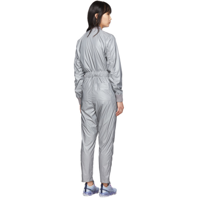 silver reflective jumpsuit