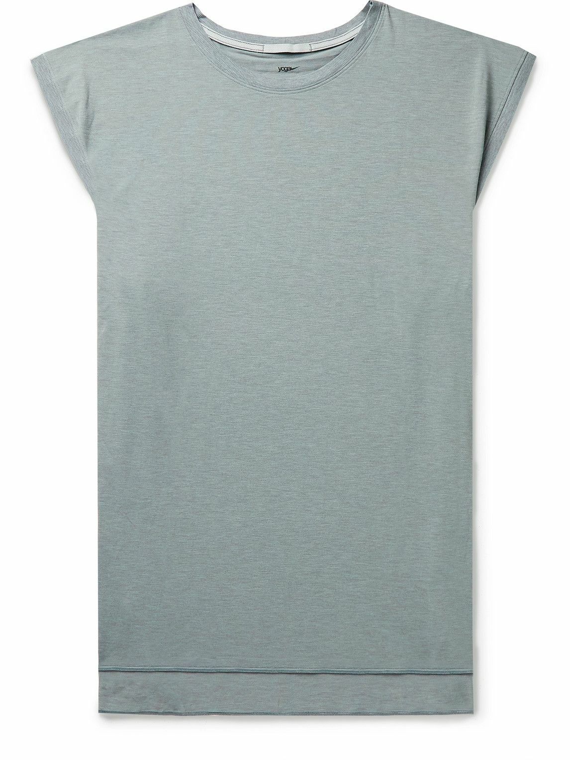 Nike Training DriFIT Yoga Tank Top Gray Nike Training
