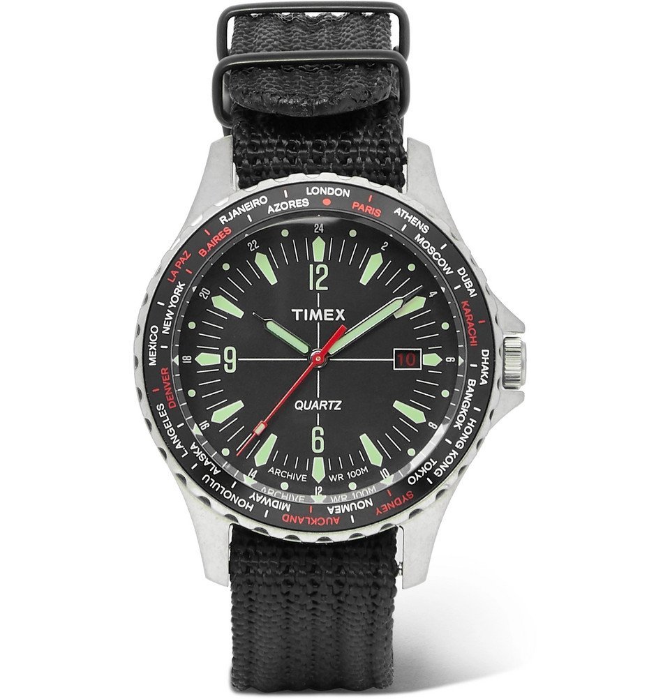 timex world time watch