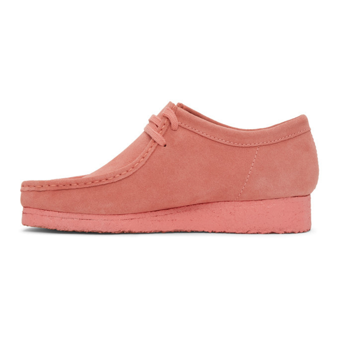Clarks Originals Pink Suede Wallabee 
