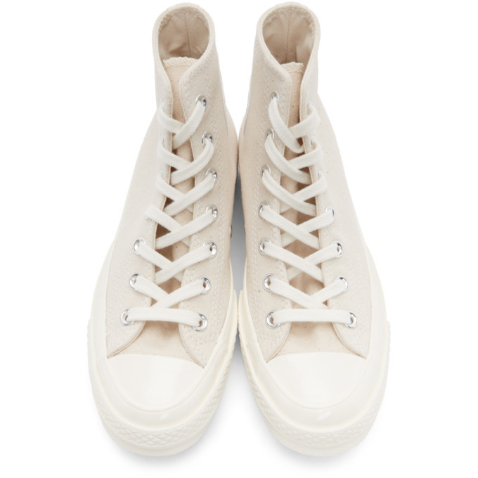 beige chuck 70 hi sneakers