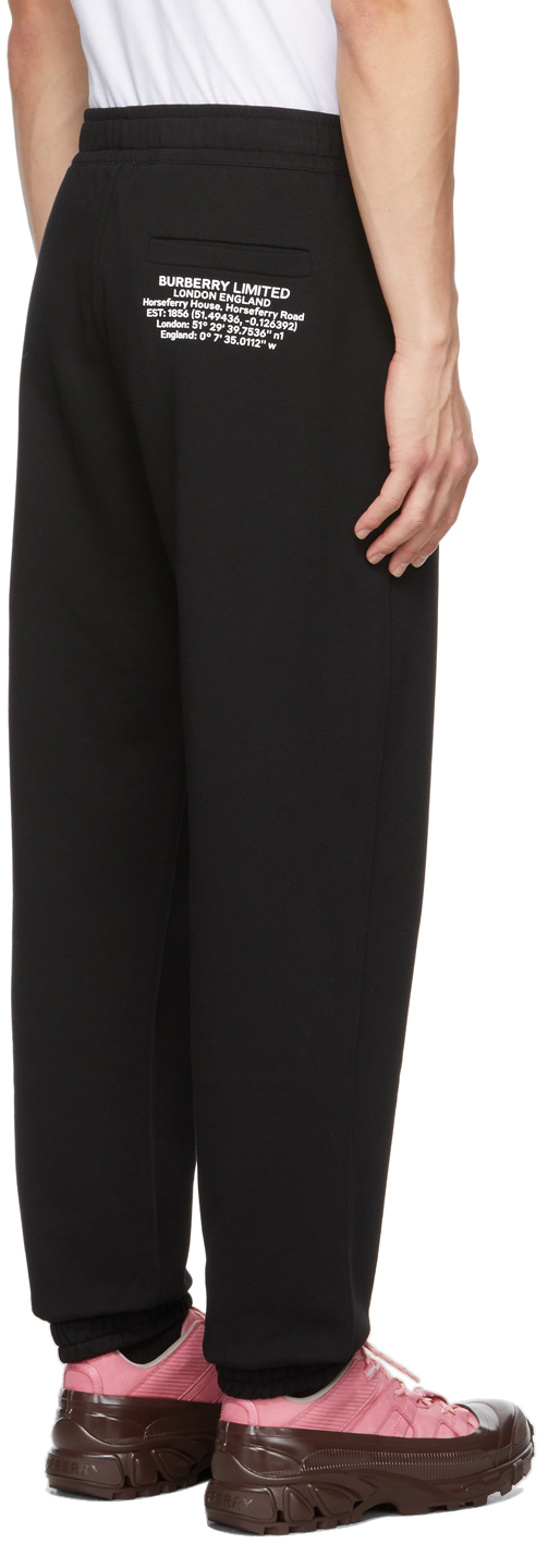 Burberry Black Ayden Lounge Pants Burberry