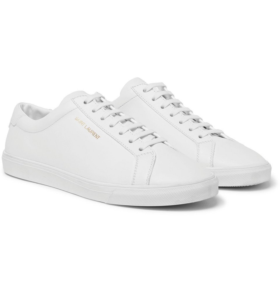 Saint Laurent - Andy Leather Sneakers - White Saint Laurent