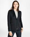 Brooks Brothers Women's Two-Button Cashmere Blazer | Navy