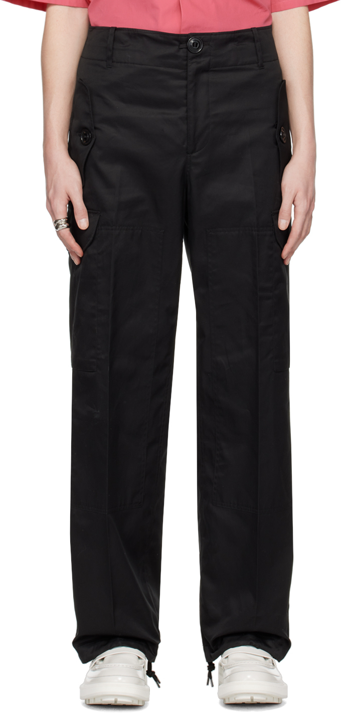 Alexander McQueen Black Military Cargo Pants Alexander McQueen