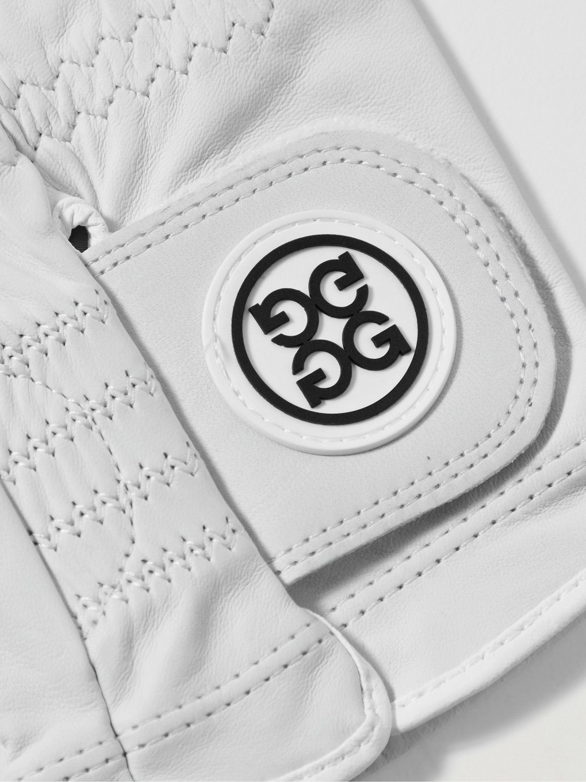 G/FORE - Perforated Leather Golf Glove - White G/FORE
