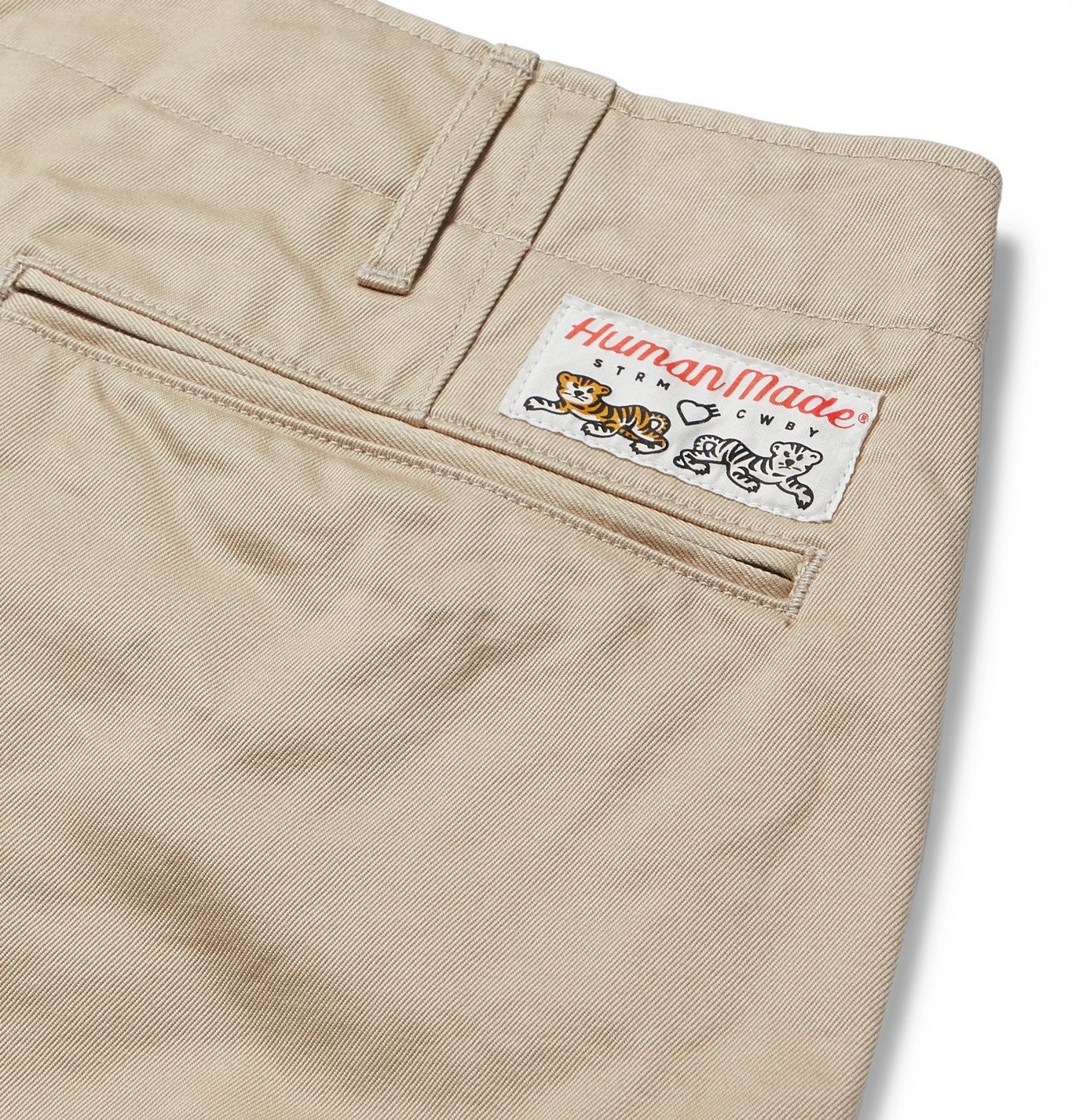 Cotton-Twill Chino Shorts - Neutrals 