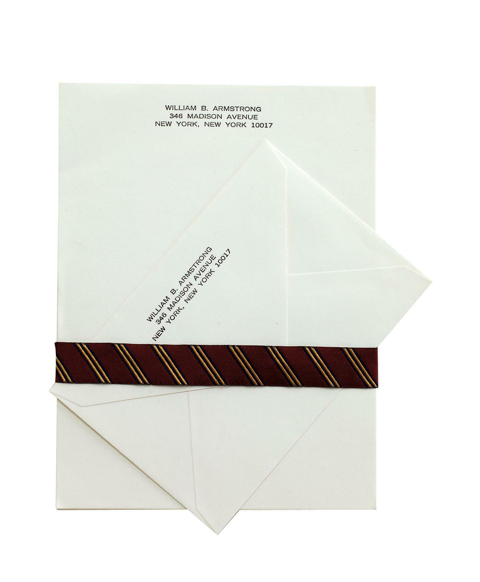 Photo: Brooks Brothers Letter Stationery - 50 Sheets & Envelopes Shoes | Ivory