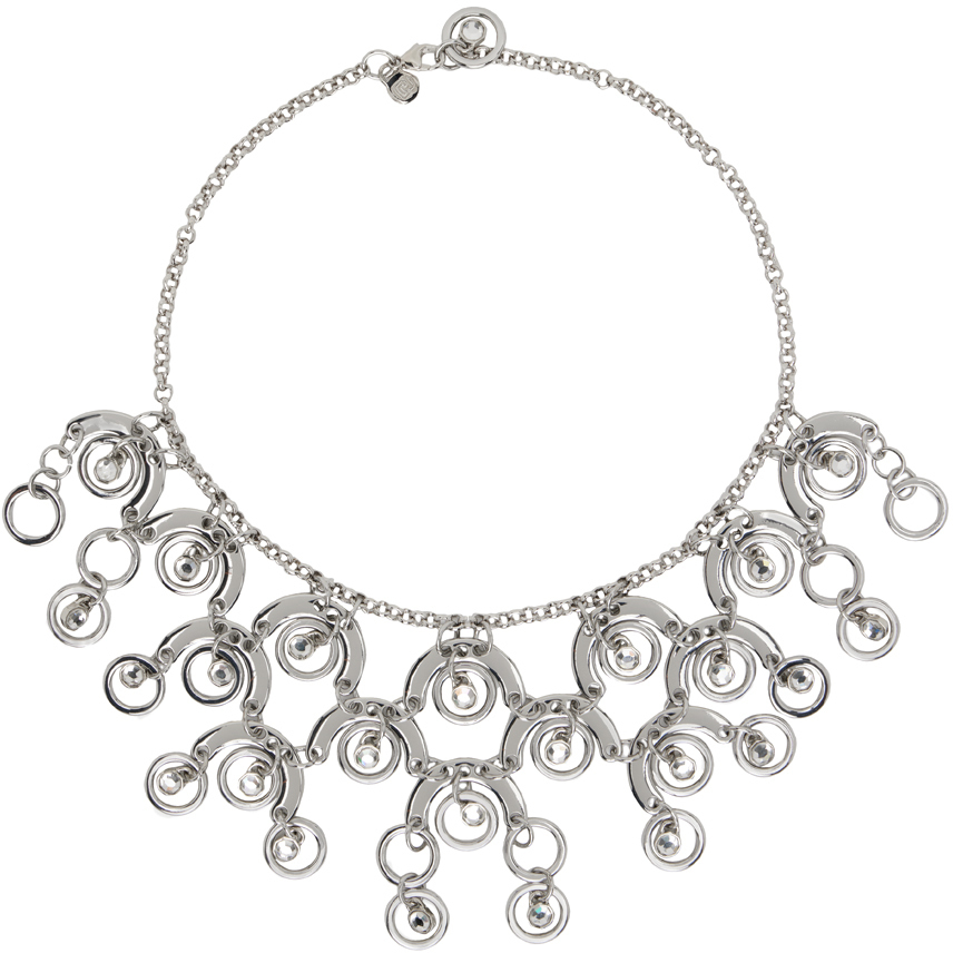 Photo: Paco Rabanne Silver Sphere Necklace