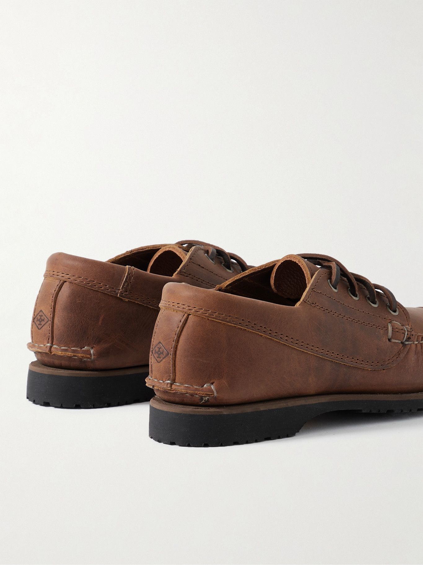 Quoddy - Maliseet 550 Leather Boat Shoes - Brown Quoddy