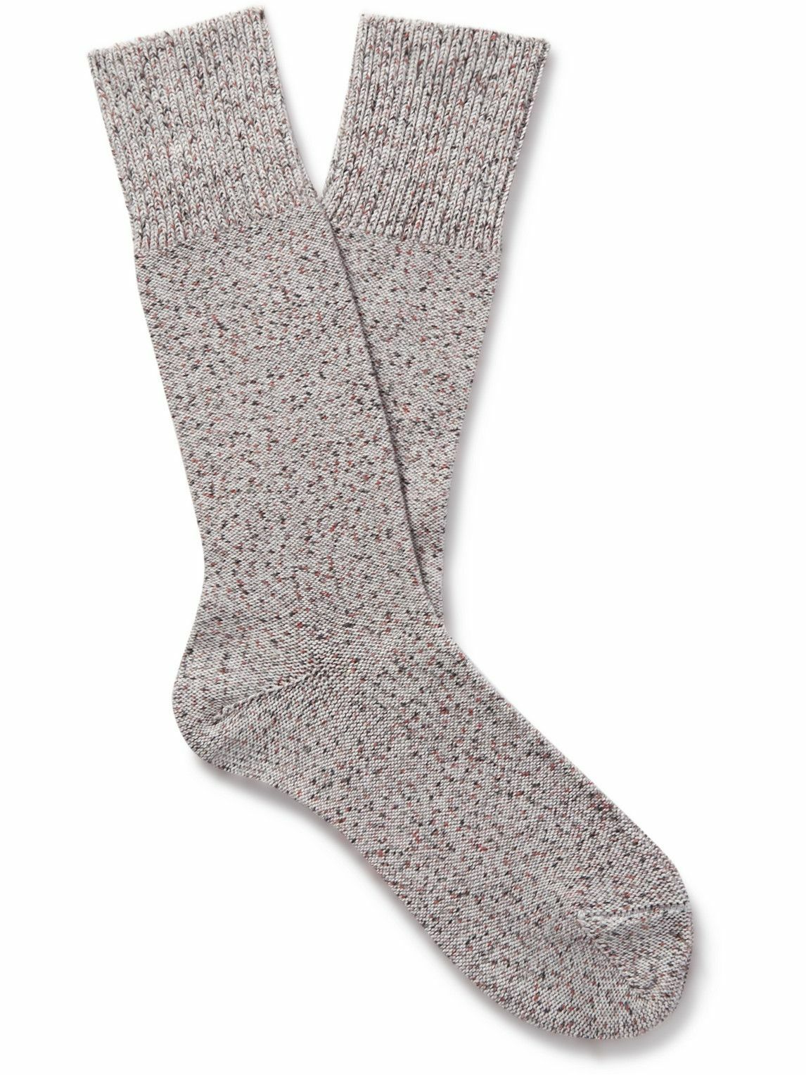 Falke - Rain-Dye Cotton-Blend Socks - Neutrals FALKE Ergonomic Sport System