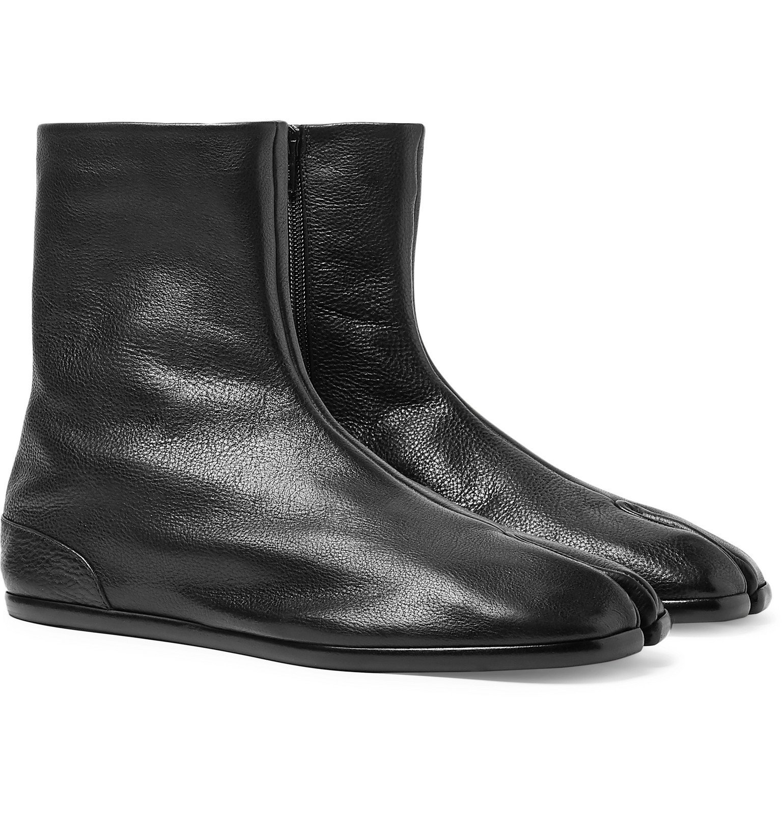 margiela tabi boots black