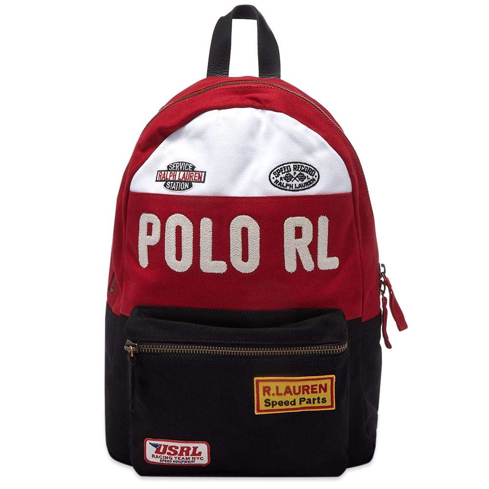 Photo: Polo Ralph Lauren Moto Canvas Backpack